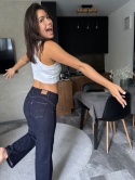 Jeansy z elastanem